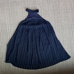 BCBGeneration Navy Halter Mini Dress